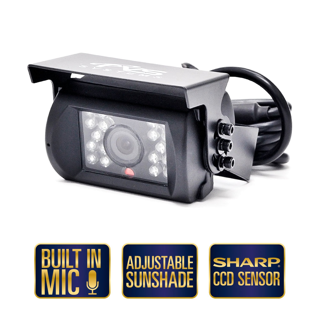 Backup Camera System - 4 Camera Setup with Quad View Display (RVS-062710) by Rear View Safety