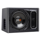 PowerBass PS-AWB101-10" Single Loaded Amplified Ported Enclosure