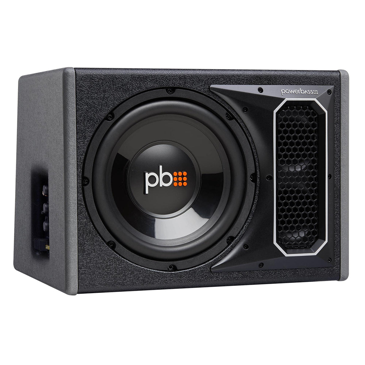 PowerBass PS-AWB101-10" Single Loaded Amplified Ported Enclosure