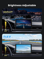 Jzones 9" Wireless Carplay Screen for Car, Portable Car Play Screen for Car