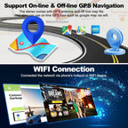 [8 Core+64G] Car Radio for Chevrolet Chevy Cruze 2009 2010 2011 2012 2013 2014 2015, 10.4 Inch IPS Touch Screen Car Stereo with Carplay/Android Auto,GPS, WiFi, Bluetooth,FM, DVR/DPS, Android 15