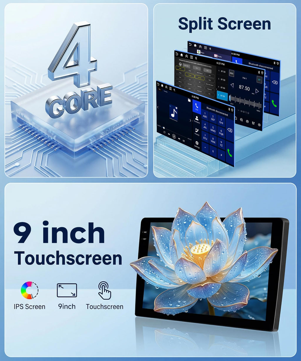 4G+64G Car Radio for Mercedes Benz C Class W203 2000-2005(4 Doors)