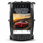 AuCar 13.6 Inch Touch Screen Android 13 Car Radio for Nissan 370Z 2009-2021 Head Unit Wireless Carplay Android Auto GPS Navigation Stereo Multimedia Player 8GB RAM 128GB ROM, Black