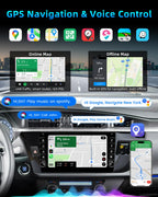 Android 15 Car Radio for Toyota Corolla 2014-2016: 8 Core 32G ROM