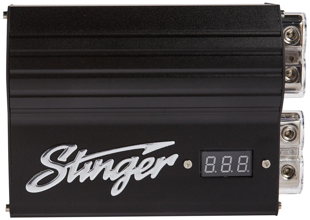 Stinger SPC505 Pro Hybrid 5 Farad Capacitor, Black