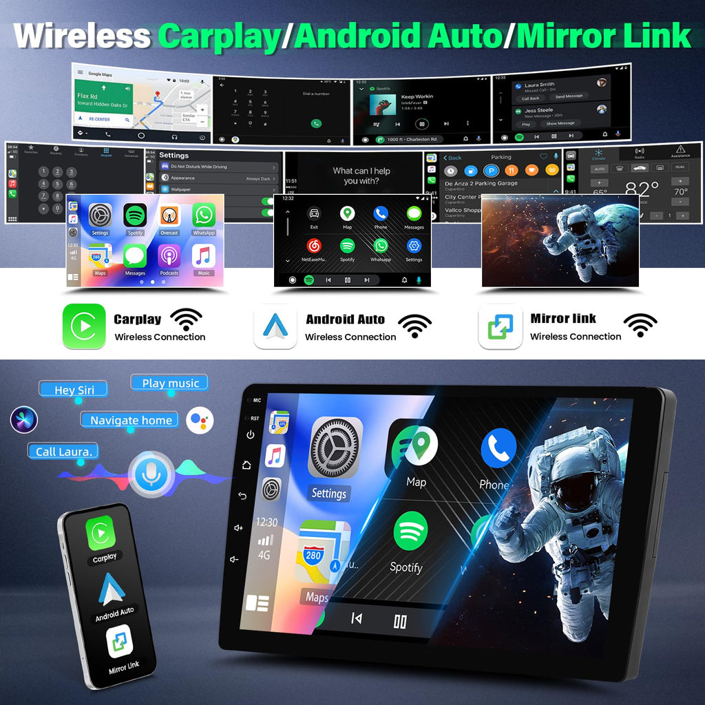 Car Radio Stereo for Oldsmobile Alero 2001-2004 with Carplay Android Auto, 7’’ Touch Screen Upgrade for Alero GPS, WiFi, BT, FM, SWC, Mic, Backup Cam