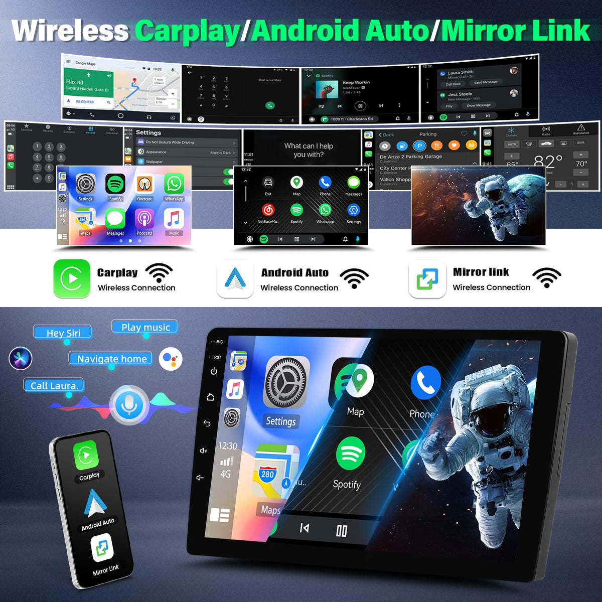 Car Radio Stereo for Oldsmobile Alero 2001-2004 with Carplay Android Auto, 7’’ Touch Screen Upgrade for Alero GPS, WiFi, BT, FM, SWC, Mic, Backup Cam
