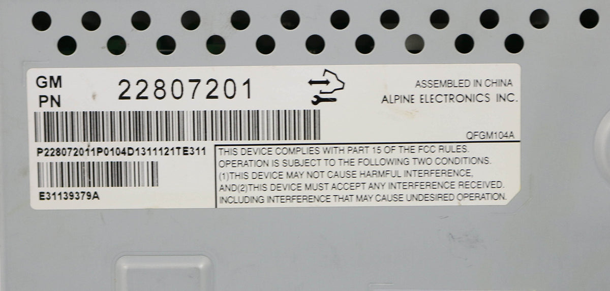 Information Display Screen 22807201