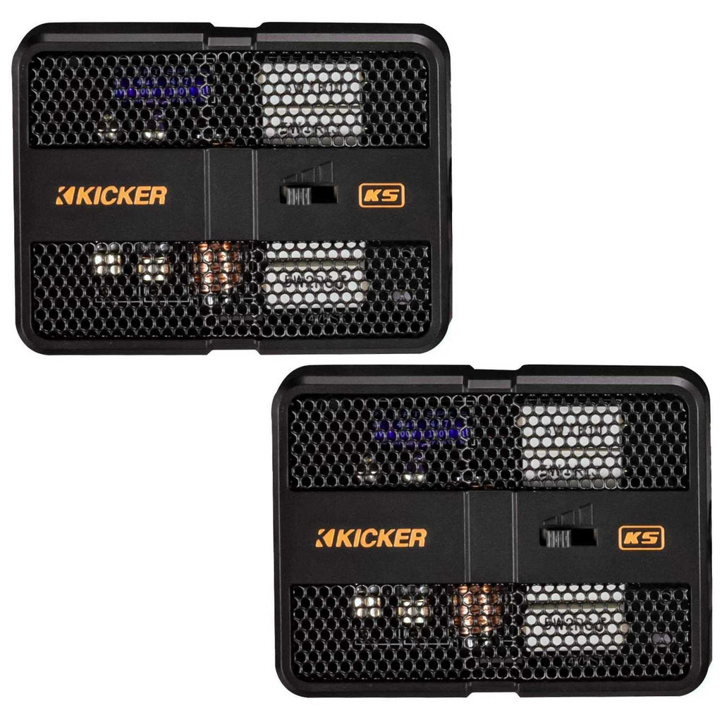 KICKER 51KSS6904 KS-Series 6x9 Component System with 1" tweeters, 4-Ohm, Pair