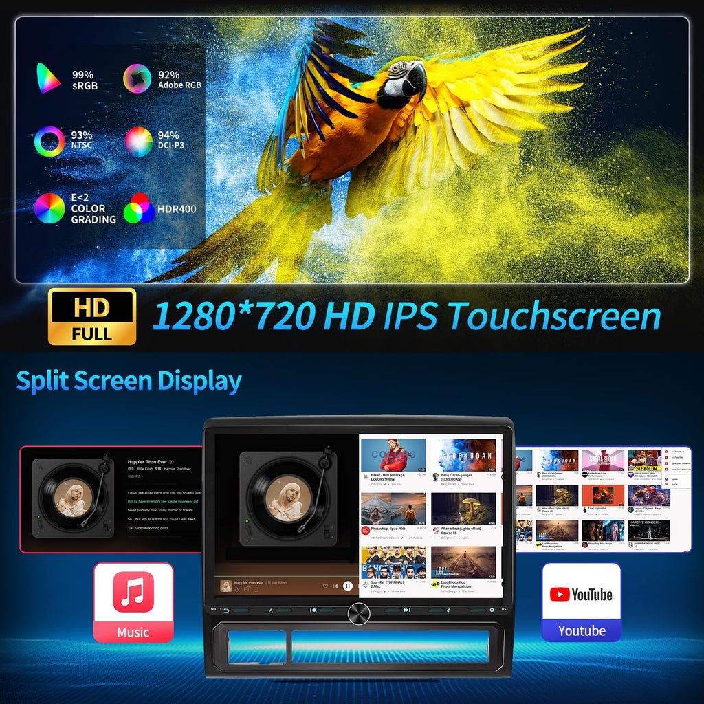 8Core64G Radio for Toyota Tacoma 2005-2015 with CarPlay Android Auto
