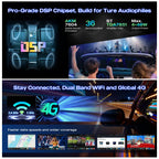 XTRONS 9” Android 15 Car Stereo for Jeep Renegade (2015-2020), 8+128GB