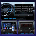 [4+64G ROM] Car Radio with 7inch Android 13 Touch Screen Radio with Wireless Carplay Android Auto GPS Bluetooth WiFi SWC FM RDS Mirror Link Backup Camera for GMC Savana 2008-2019