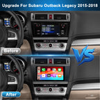 4+64GB Car Stereo Radio for Subaru Outback Legacy 2015 2016 2017 2018