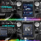 4+64 Android 15 for Ford F150 2013-2014 Car Radio 8 core, 10.4 Inch IPS Touch Screen Car Stereo with Wireless Carplay/Android Auto,GPS, WiFi, Bluetooth, Backup Camera, DSP
