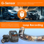 RexingUSA V1P SE 4K Dual Dash Cam w/GPS, Wi-Fi & 2pcs-CPL Filter | 512GB Support | Front 2160p, Rear 1080p | 170° Angle | G-Sensor | WDR | Loop Record | Parking Monitor