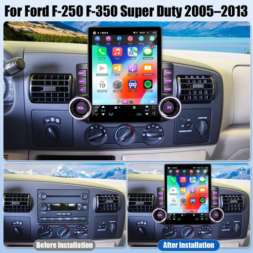 4+64G 9.7 inch Android Car Stereo for Ford F250/F350 Super Duty 2005–2013