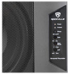 Rockville Ground Pounder 10.5" Powered Car Subwoofer, Compact