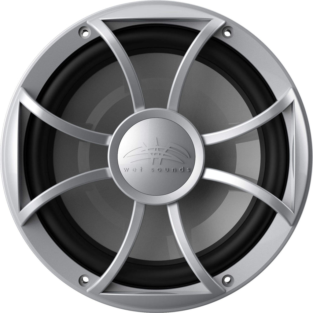 Wet Sounds | Recon 10 FA-S | 10 Inch Free Air Subwoofer with Silver Grille