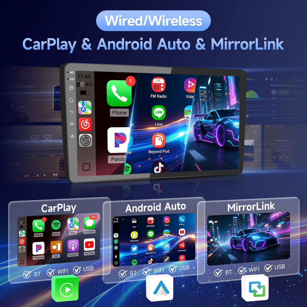 8Core 4G+64G Android Radio for Dodge Grand Caravan 2011-2020
