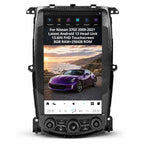 AuCar 13.6 Inch Touch Screen Android 13 Car Radio for Nissan 370Z 2009-2021 Head Unit Wireless Carplay Android Auto GPS Navigation Stereo Multimedia Player 8GB RAM 128GB ROM, Black