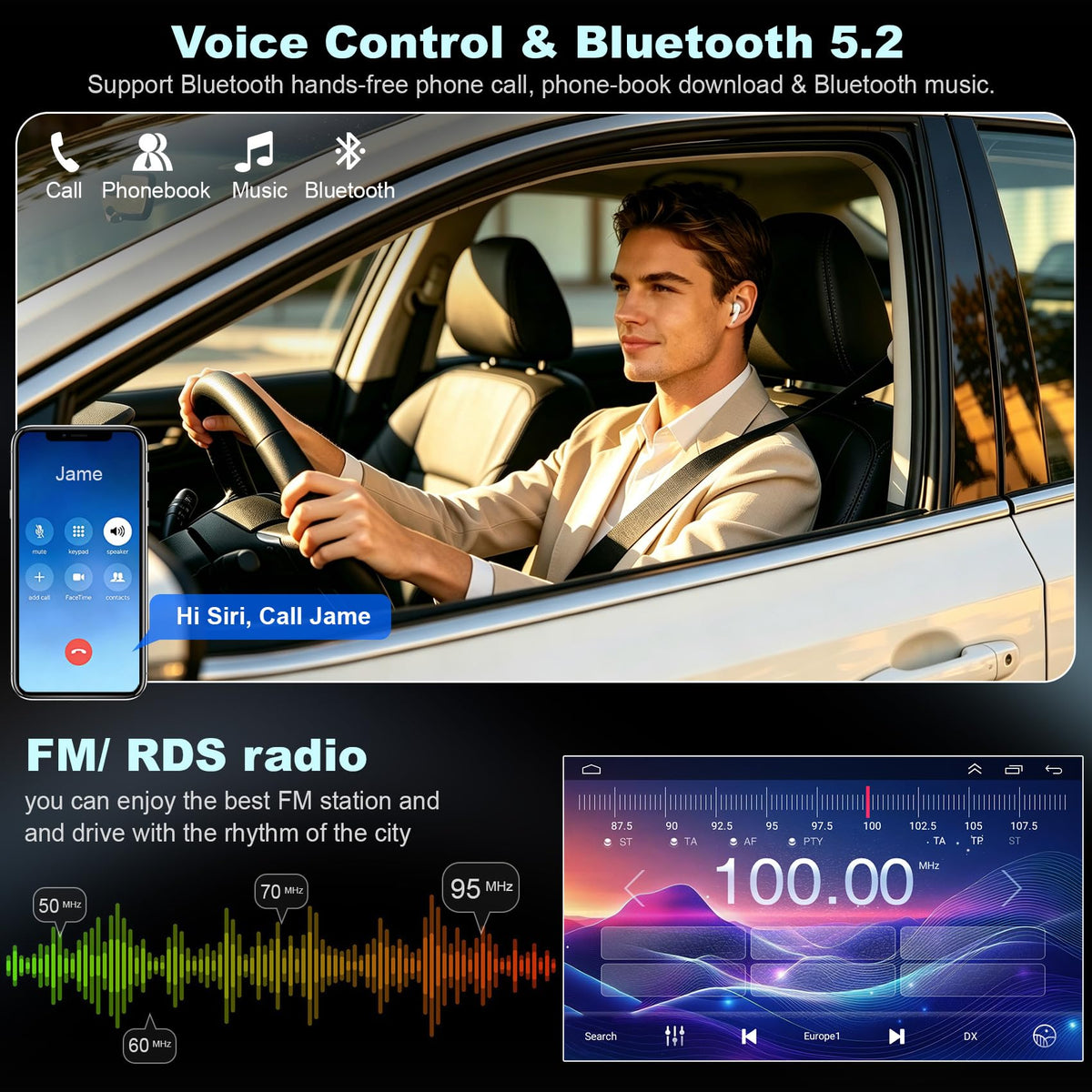 Android 15 + 128GB Car Radio Stereo for Honda CRV 2012-2016