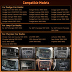 Car Radio for Dodge Ram (1994-2001),for Dodge Grand Caravan (1992-2000)