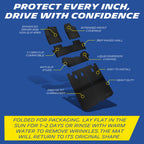 Michelin Vehicle Mats for 2016-2022 Honda Pilot 8-Seat Floor Mats