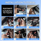 4K Dash Cam Front and Rear for Toyota Sienna 2021-2026