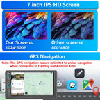 Plug&Play Car Stereo for Chevrolet Silverado 1500/2500/3500 Suburban Tahoe 2003-2006 /Sierra Impala Yukon Avalanche 2003-2006,7" IPS Touchscreen with CarplayAndroid Auto 30-EQ/Subwoofer Output