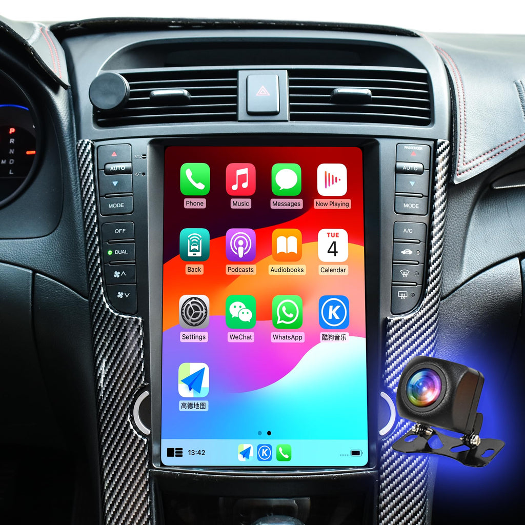 12.3 Inch Radio Upgrade for Acura TL 2004 2005 2006 2007 2008 Touch Screen