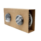 Wet Sounds OE-65ic-S-RGB 6.5" OEM Replacement Speakers with Silver Grill and RGB Lighting 3 Pairs
