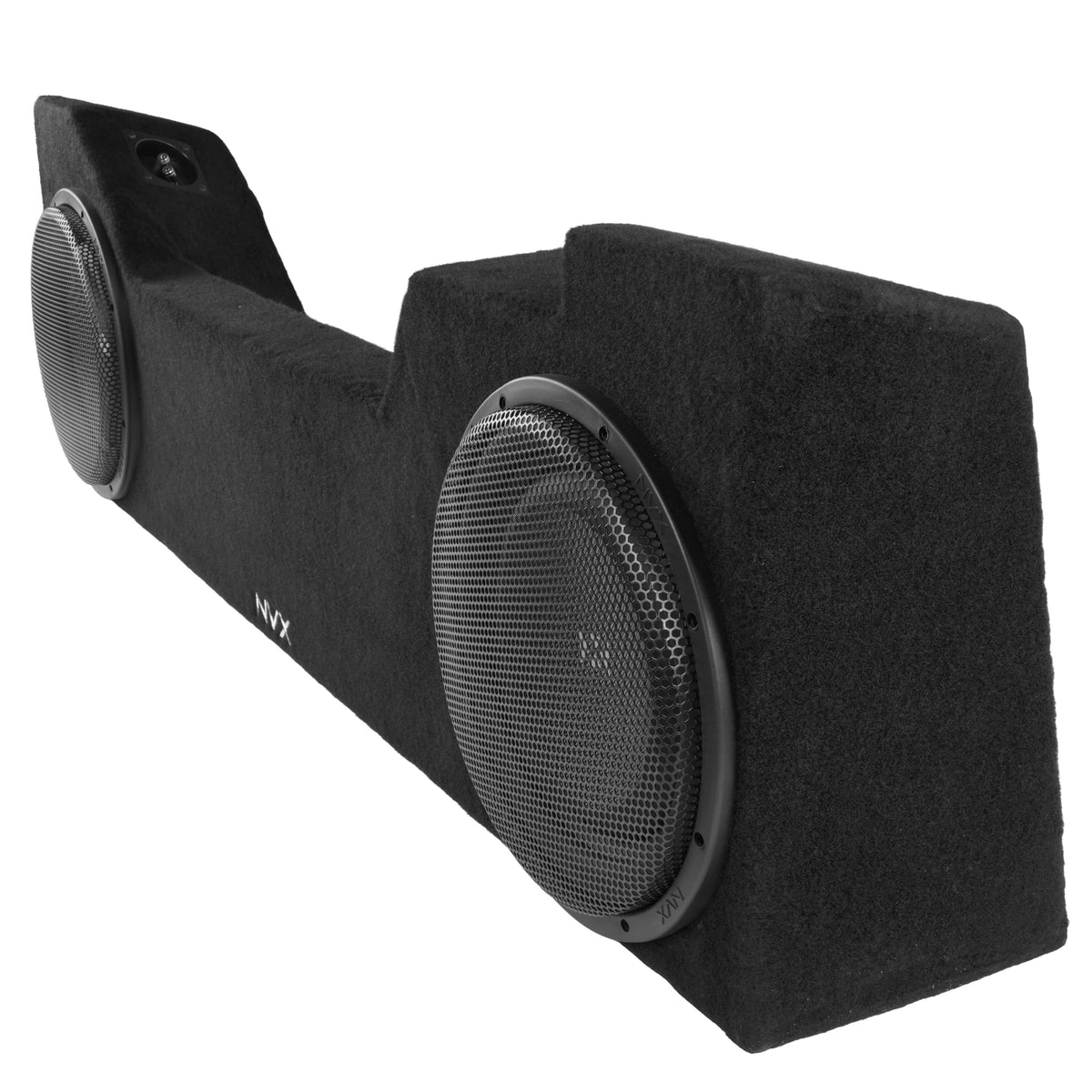 NVX Dual 12" Loaded Sub Box for Silverado/Sierra Double Cab 2014-2018
