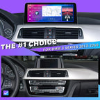 8 Core 8+128G for BMW 3 Series F30 F31 F32 2012-2016 Touchscreen Radio Upgrade: 10.25 Inch Screen Wireless CarPlay Android Auto Stereo Head Unit GPS Navigation SWC Backup Camera 320i/328i CIC NBT