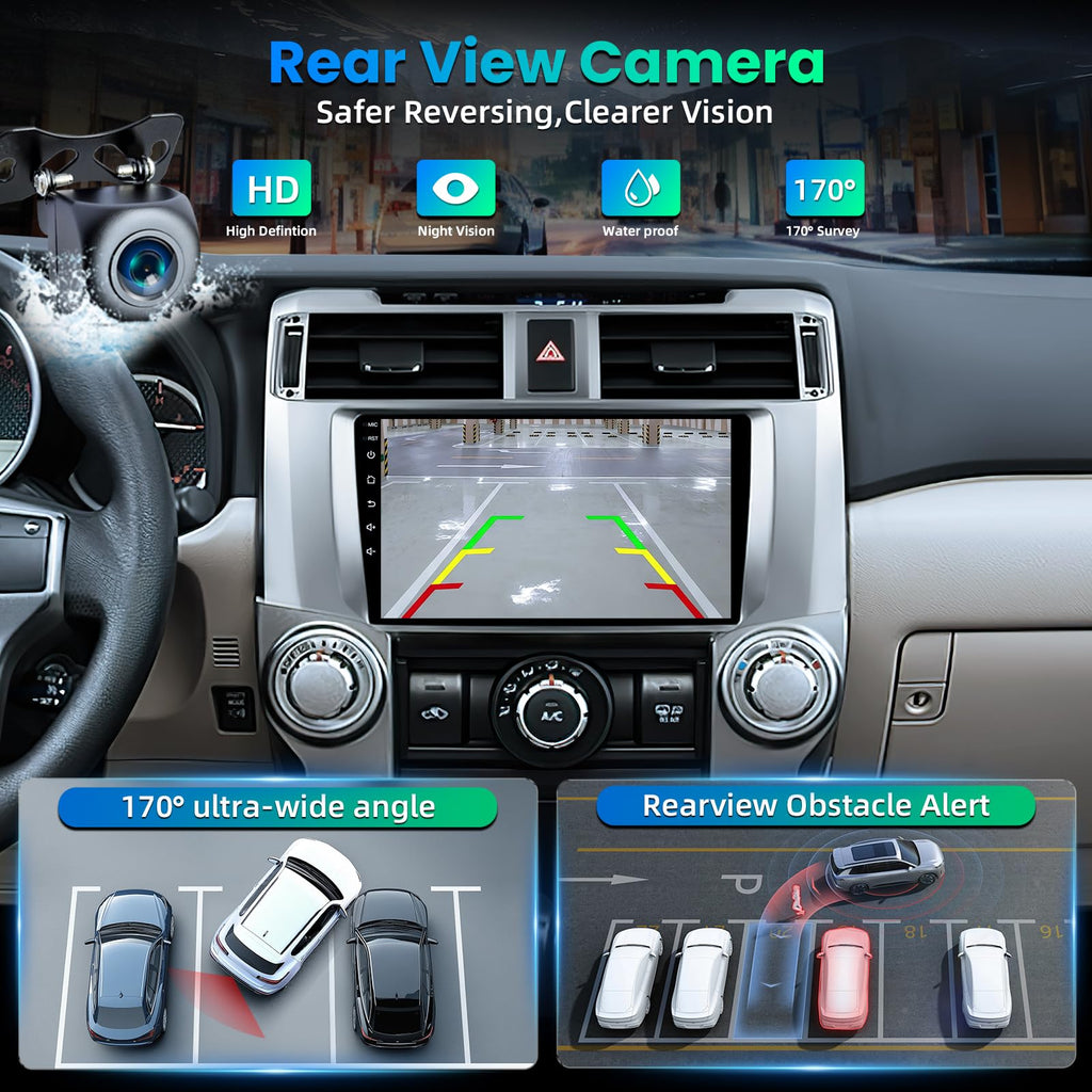 8Core 32GB ROM Android 15 Car Radio for Toyota 4Runner 2010-2019