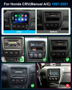 64G Car Stereo Radio for Honda CRV 1997-2001 (Manual A/C) with CarPlay