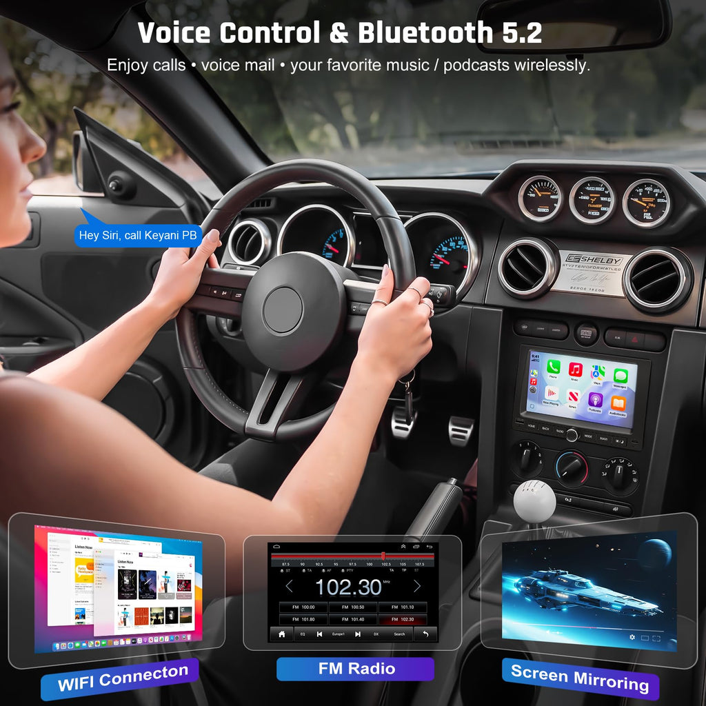 Car Radio for Ford F150 (2004-2008) F250/F350(2006-2014),Mustang(2005-2009)