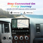 11.6" 2K QLED Car Stereo for Toyota Tundra 2007-2013