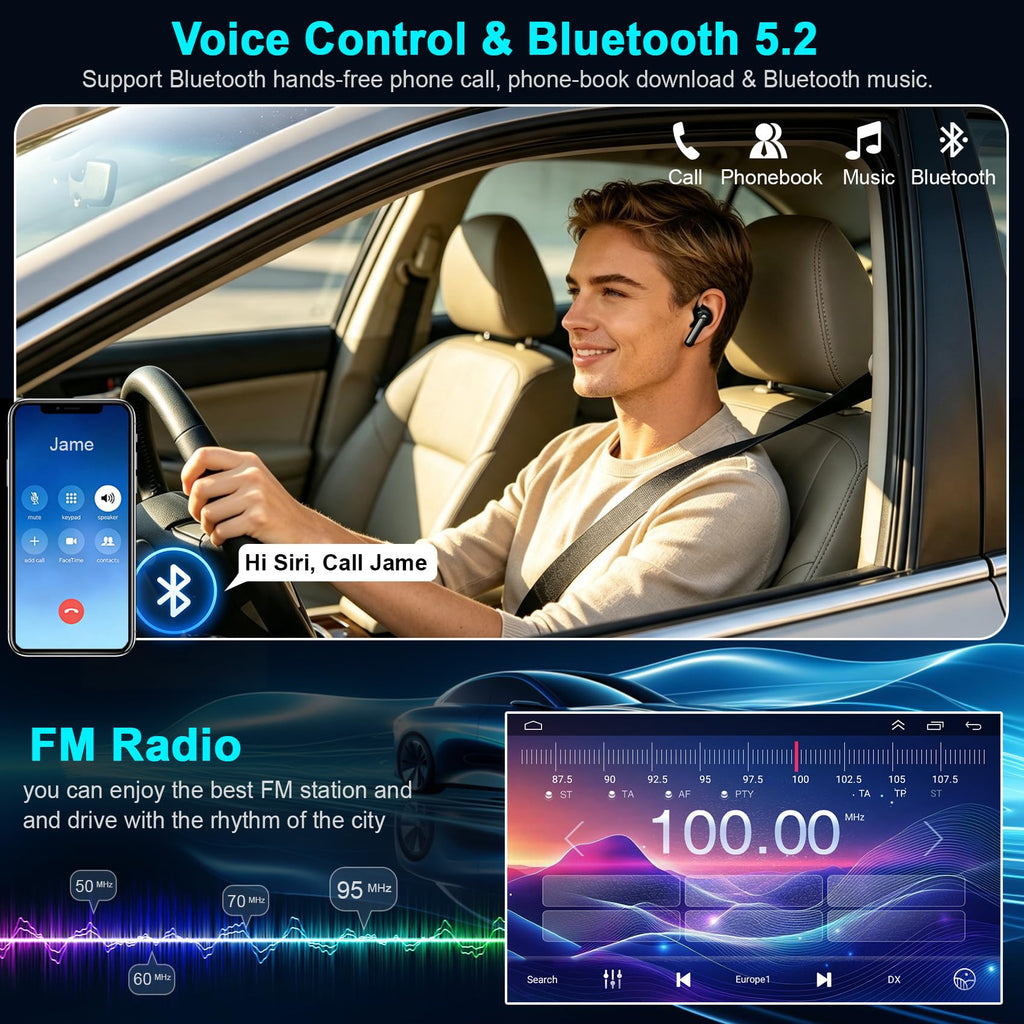 Android Car Radio Stereo for Toyota Camry 2012-014 with Key&Fast Charing