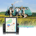 Android 15 Car Radio Stereo Compatible with Toyota Sienna 2004-2010,9.7 Inch Touchscreen,Car Stereo Support Wireless Carplay & Android Auto,Bluetooth/GPS/WiFi/Mirror Link/Backup Camera/SWC/FM