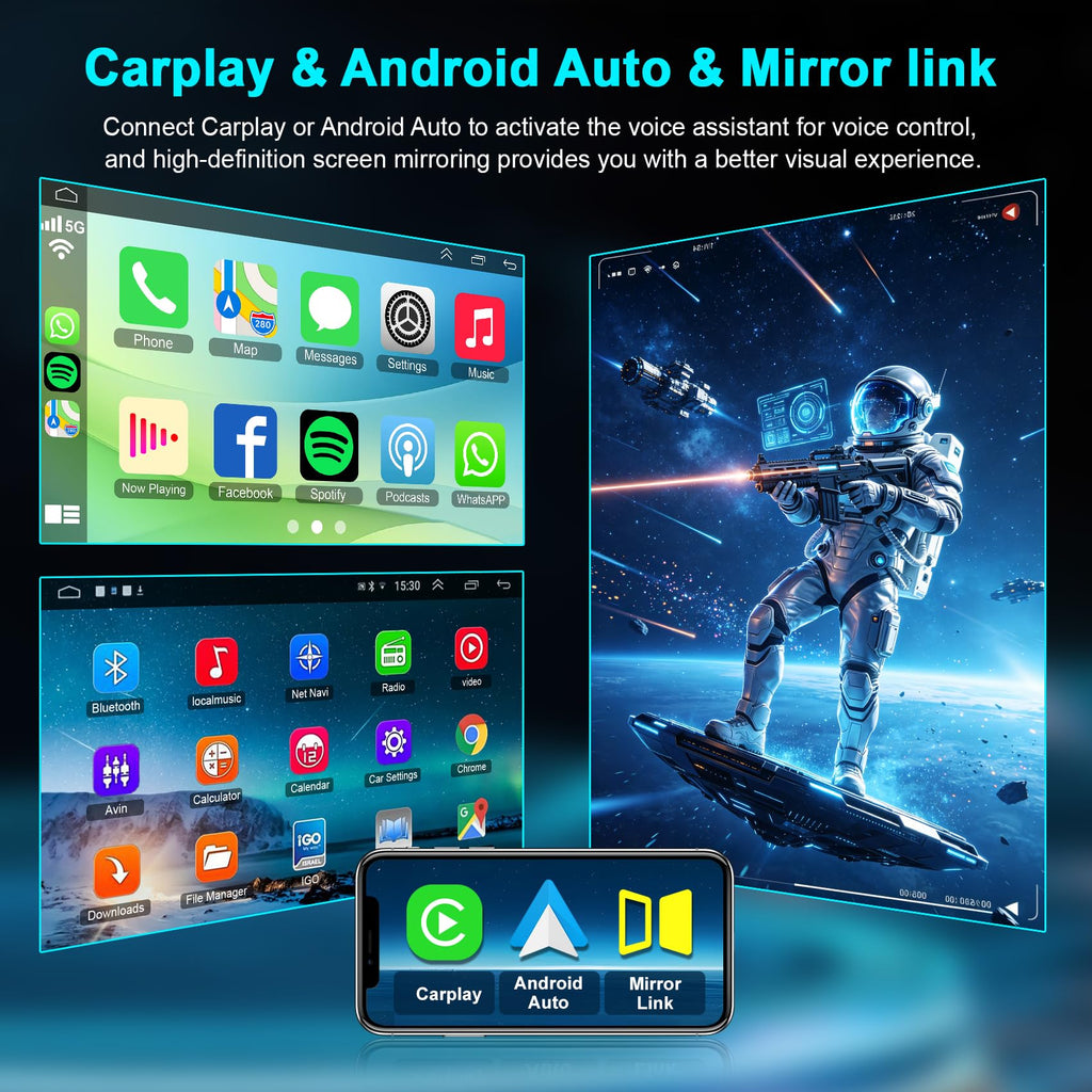 Android Car Radio Stereo for Toyota Camry 2012-014 with Key&Fast Charing