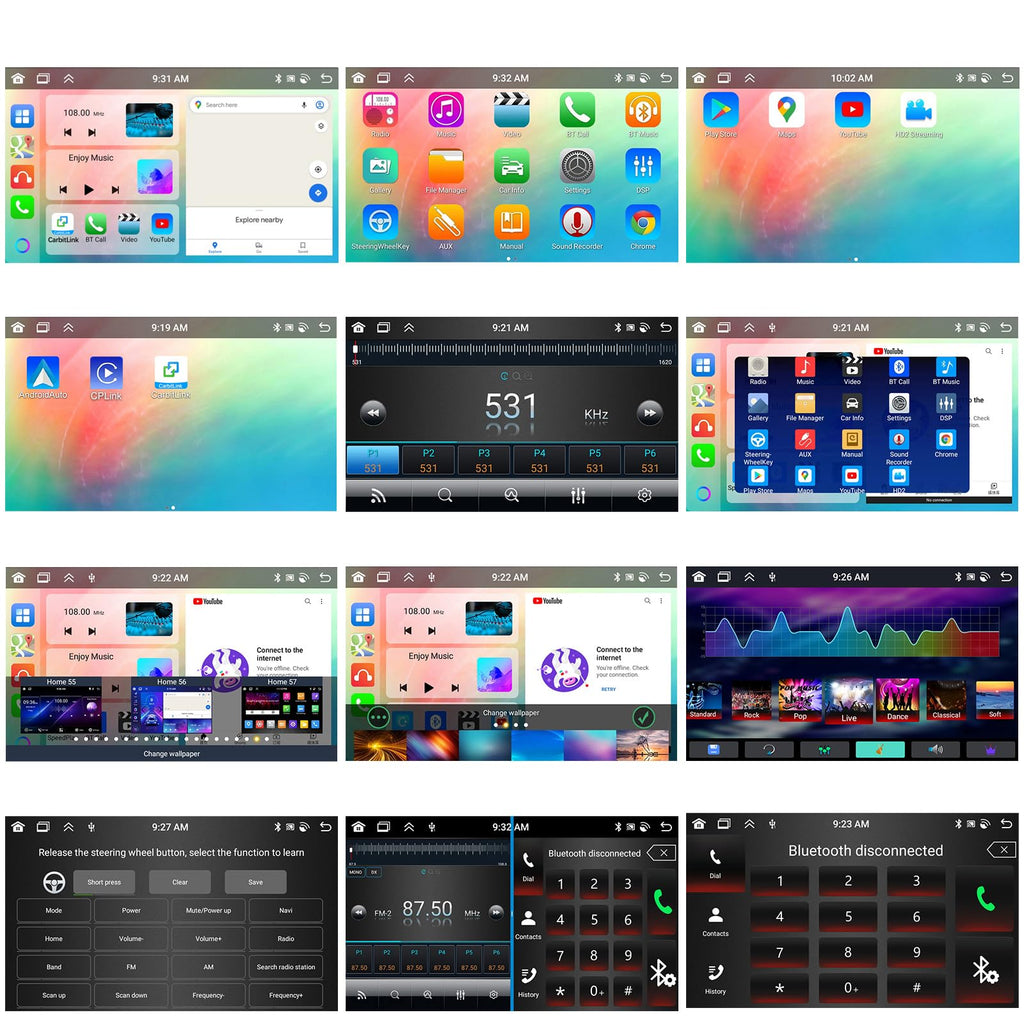[8Core 4+64GB] Android Car Radio for Kia Soul 2014-2017 with 5Ghz WiFi