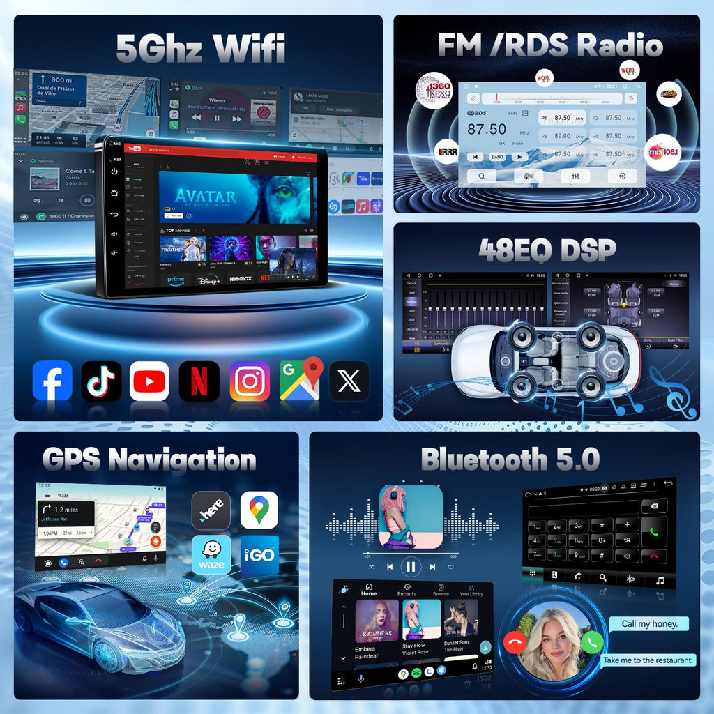 4+64G Radio Upgrade for Ford F150 2013 2014, with Carplay Android Auto