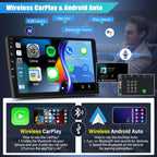 Car Stereo Radio Compatible for Hyundai Sonata GLS 2013 with Carplay Android Auto GPS Navigation 9.7in Touchscreen Car Radio Player with Bluetooth WiFi FM/RDS SWC Mirror Link + Backup Camera