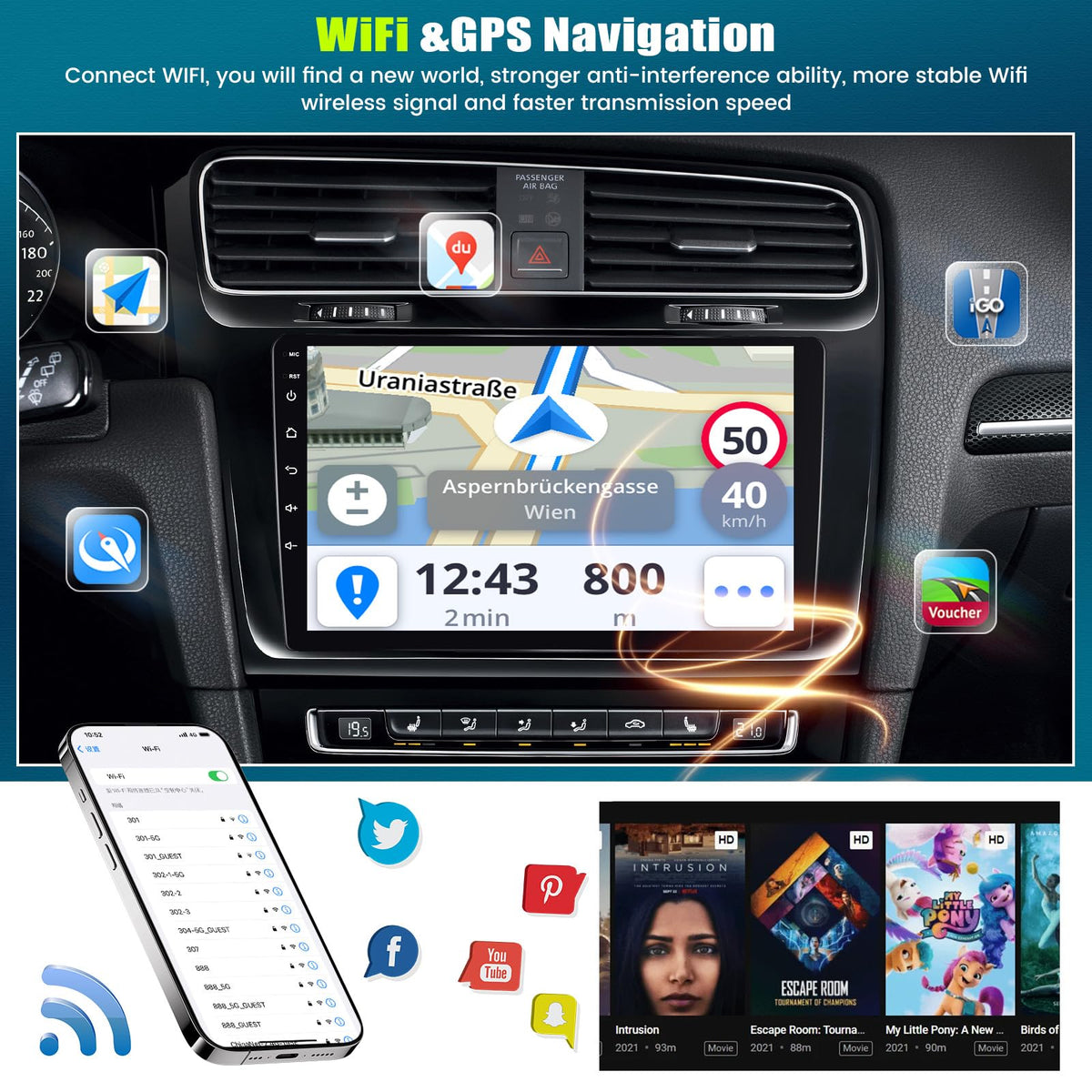 [6+128G] 8-Core Android 15 Car Radio Stereo for Mazda 6 Atenza 2002-2008