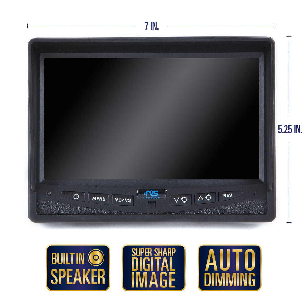 Backup Camera System - 4 Camera Setup with Quad View Display (RVS-062710) by Rear View Safety