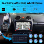 2+64G Wireless Carplay Android Car Radio for VW Beetle 2004-2010, 9 Inch Touchscreen with Android Auto/DSP/Multiple UI/GPS/WiFi + AHD Backup Camera