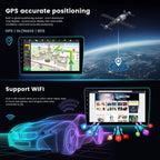 Car Radio Stereo for Mitsubishi Outlander 2001 2002 2003 2004 2005 Dash Kit Car GPS Navigation, 1+32GB 10.1" IPS Touch Screen Head Unit with Car-Play & Android Auto/SWC/Rear View