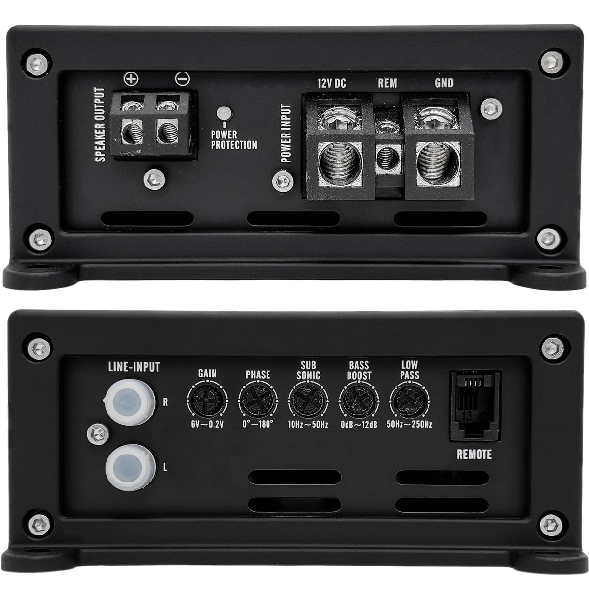 US Amps IMPACT-1000.1 Monoblock 1500W RMS Class D Mini Amplifier