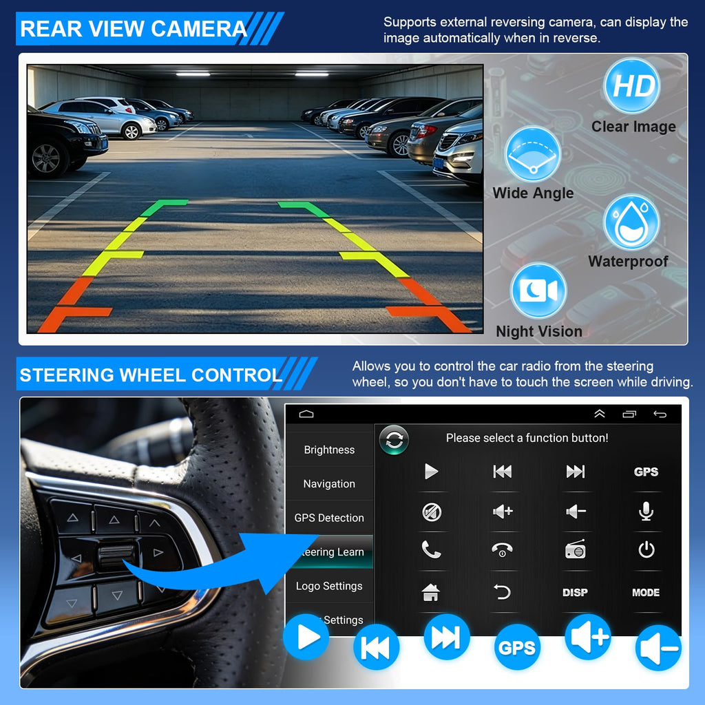 Android 14 Car Stereo for Hyundai Elantra 2011-2013, 9.7" GPS Navigation