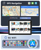 8 CORE 6G+128G Car Radio for Honda Fit 2008-2013 Wireless Carplay